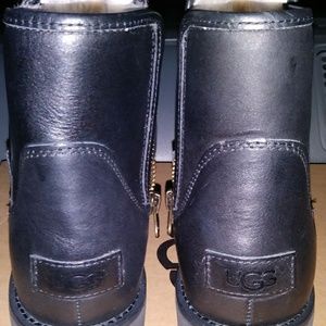 Ugg Australia Abree Mini Leather Boots